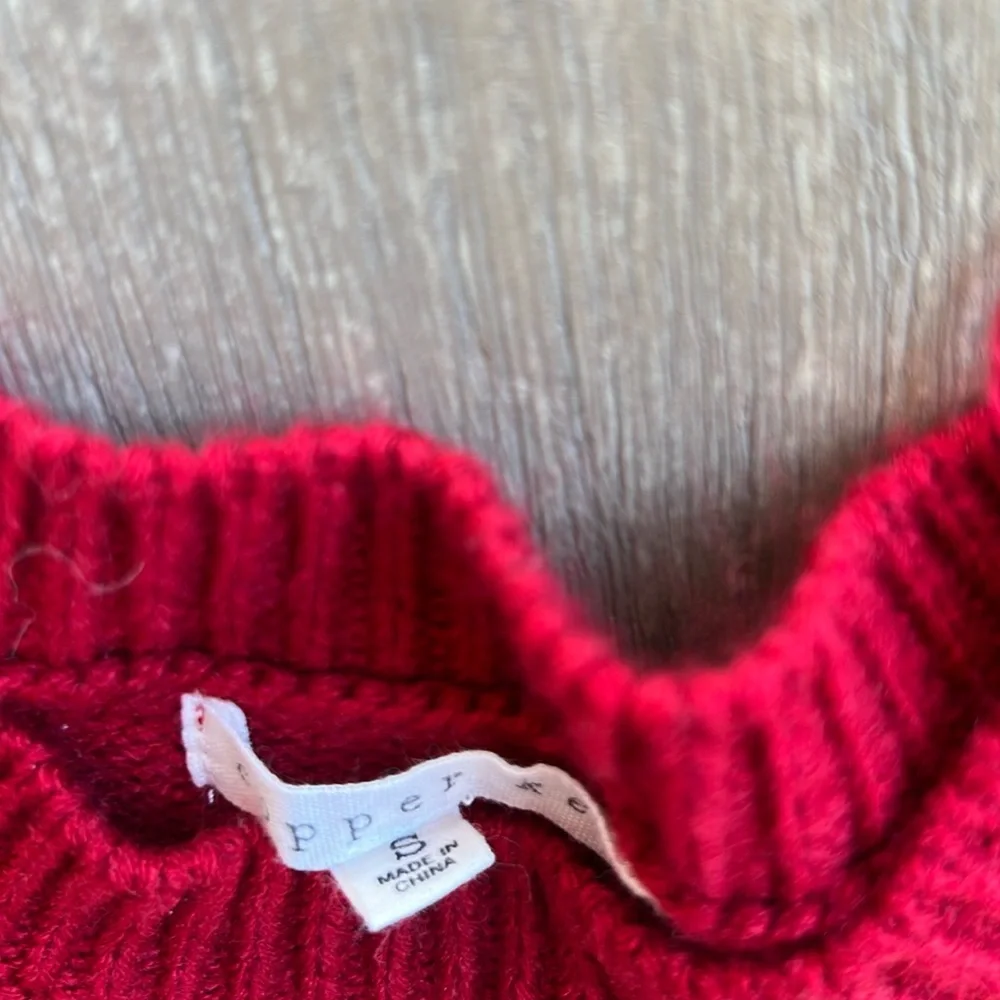Dillards girl’s red sweater and skirt NWT size 6